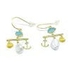 Sterling silver earrings gold plated Sterling silver earrings gold plated