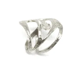 Handmade sterling silver ring