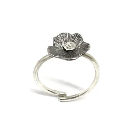 Handmade sterling silver ring
