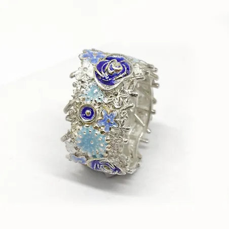 Handmade silver ring