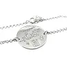 Sterling silver bracelet with the birth details of your boy Sterling silver bracelet with the birth details of your boy