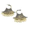 Handmade brass earrings