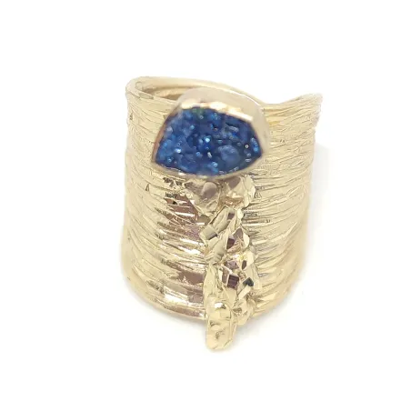 Handmade silver ring