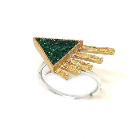 Handmade silver ring