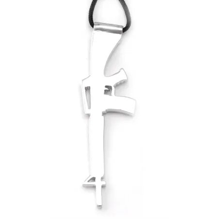 P9 MAFIA PENDANT (rhodium plated)