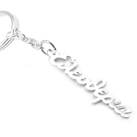 Χειροποίητο μπρελόκ με όνομα από ασήμι 925