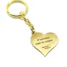 Mπρελόκ με καρδιά από ορείχαλκο "Η καλύτερη Μαμά του κόσμου"