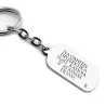 Keychain with sterling silver plate engraved with "Να οδηγείς προσεκτικά...." Keychain with sterling silver plate engraved with "Να οδηγείς προσεκτικά...."