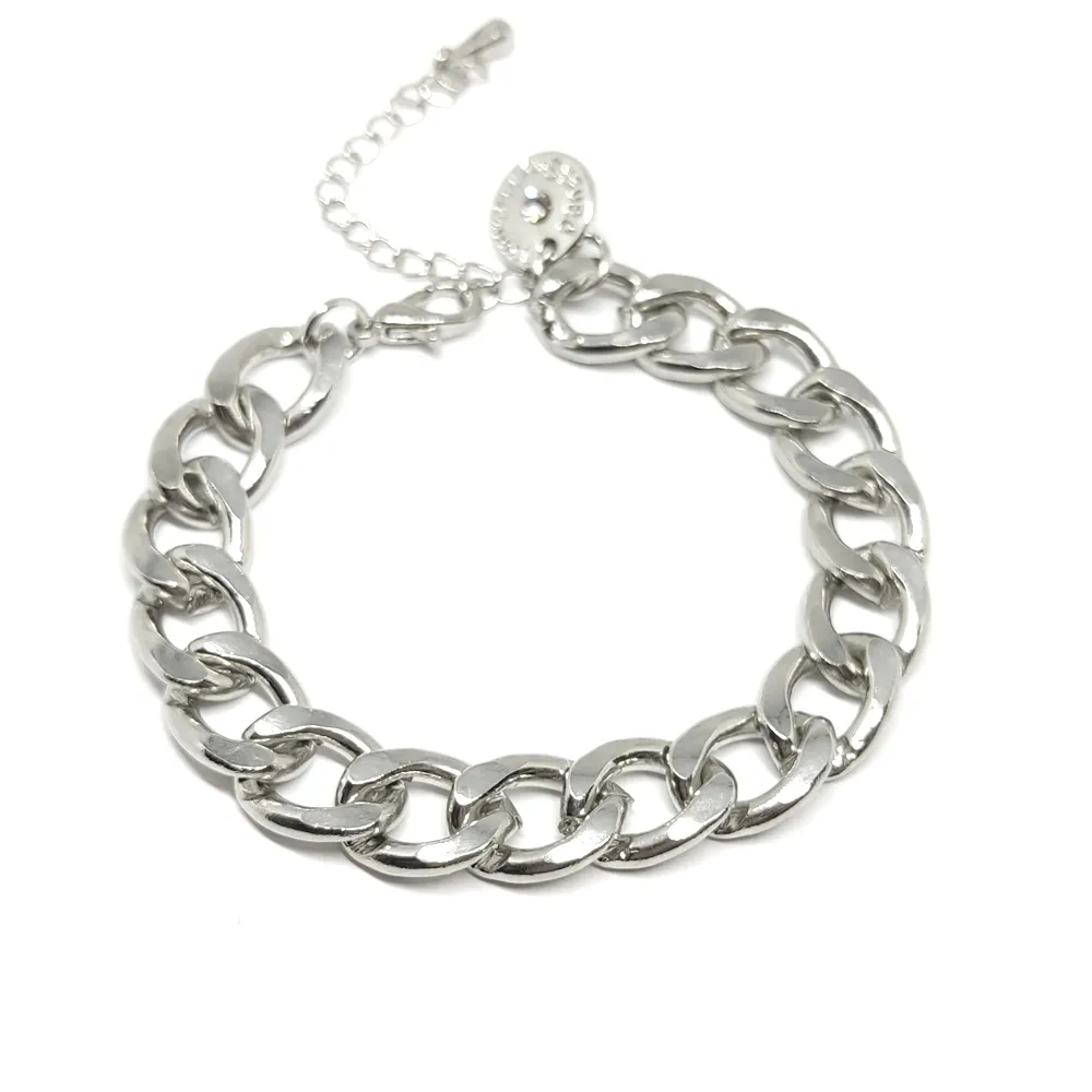 Brass bracelet silver plated Brass bracelet silver plated