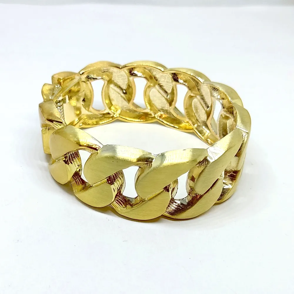 Brass bracelet gold plated Brass bracelet gold plated