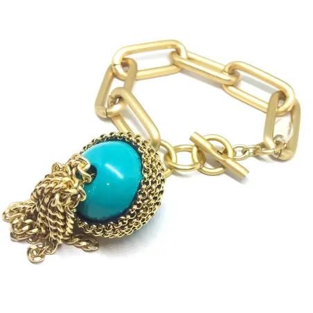 Βραχιόλι από αλουμίνιο επιχρυσωμένο