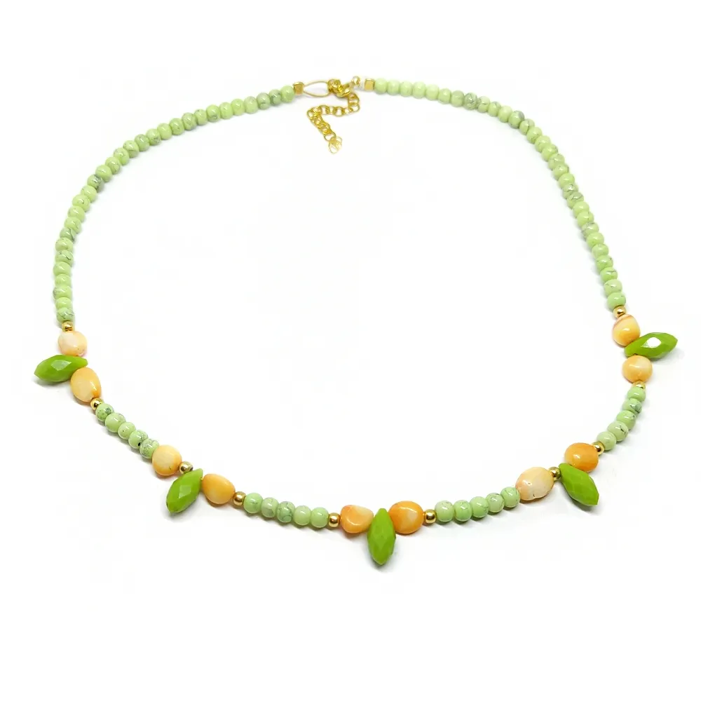 Handmade beaded necklace Handmade beaded necklace