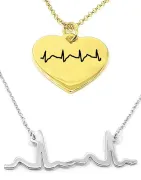Κολιέ με Καρδιογράφημα