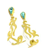 Handmade earrings by Greek designers