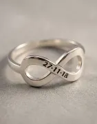 Spinner Ring with Names, Dates & Initials | Personalized | MY KOSMIMA