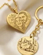 With photo engraving