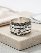 Δαχτυλίδια με Μονογράμματα | Προσωποποιημένα Δαχτυλίδια με Αρχικά