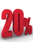 Special offers with 20% discount
