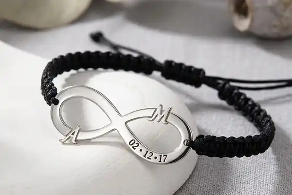 Bracelets with monograms